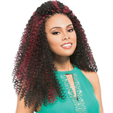 Sensationnel African Collection X-Pression Pre-Looped Crochet Braid BERRY CURL 14 Inch